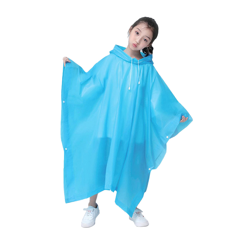 Pambatang EVA Poncho Cartoon Raincoat