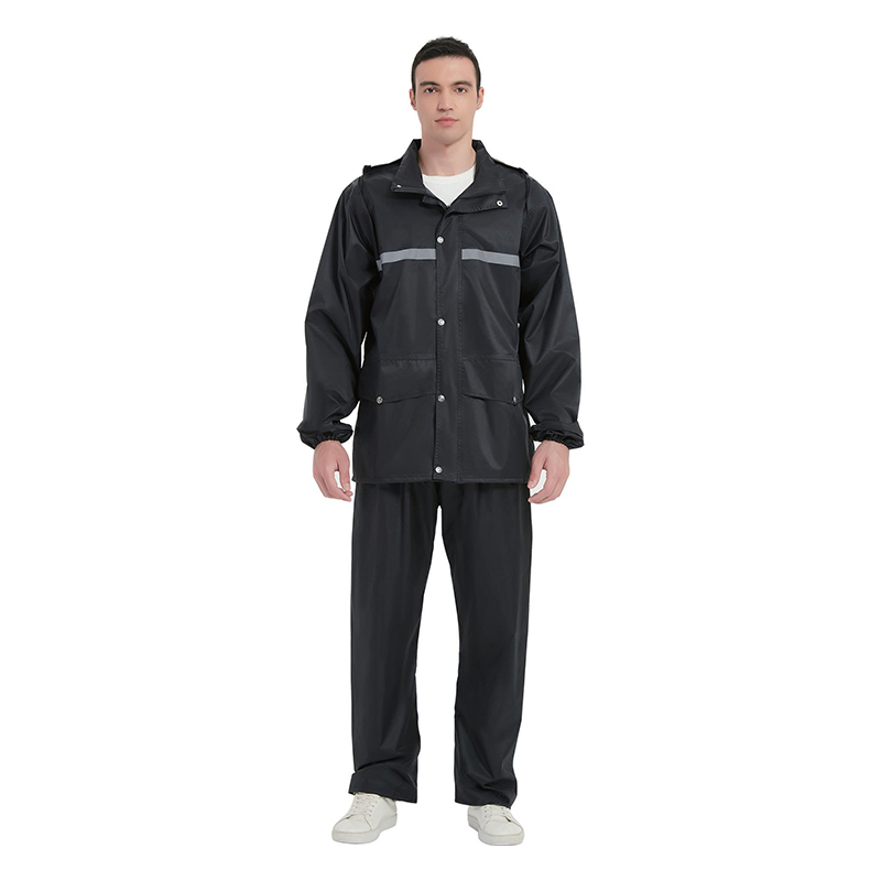 Panlabas na PVC Coating Jacket Raincoat